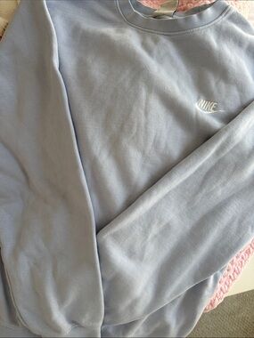 Nike Pastel Blue Crewneck Sweatshirt
